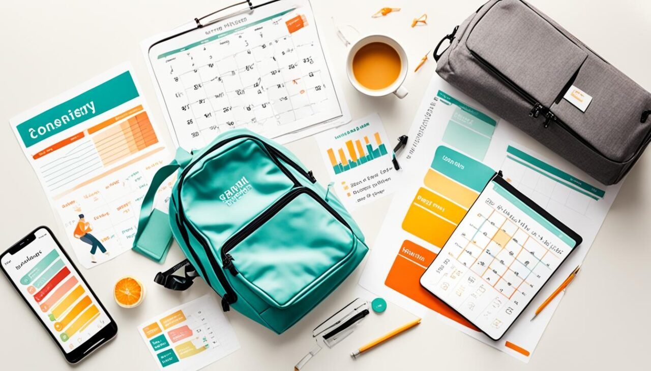 consistência na rotina matinal