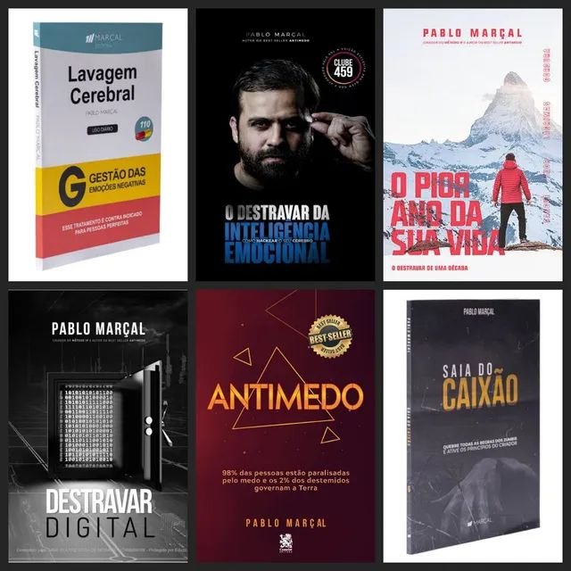Os 5 Melhores Livros de Pablo Marçal em 2025 que Vão Transformar Sua Vida em 2025! pablo