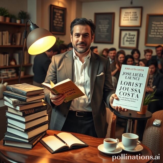Lançamento do livro de estreia do jornalista José Luís Costa acontece nesta segunda-feira. filename-48