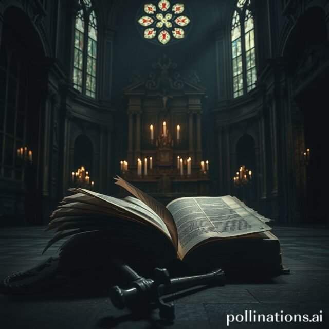 O autor de um livro que explora tabus na Igreja levanta a polêmica sobre a orientação sexual de um suposto papa. filename-55