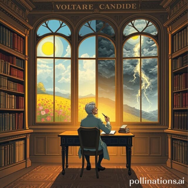 Uma obra de Voltaire, datada de 1759, é reinterpretada como novela e levanta a reflexão: existe um motivo para o otimismo? filename-59